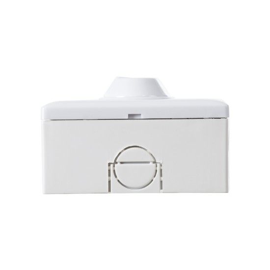 GloboStar® 73317 Επιτοίχιο Dimmer με Ασύρματο Χειριστήριο RF DC 12-24V για Μονόχρωμα Προϊόντα LED 16A Max 384W Μ9 x Π9 x Υ4.5cm - 2 Χρόνια Εγγύηση