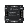GLOBOSTAR® CCTCONTROLLER 73351 Σετ Dimmer / Controller με RF Ασύρματο Χειριστήριο με 2 x 6A 144W Κανάλια DC 12-24V 12A 288W Max IP20 - RF2.4Ghz SYNC - Μ8.3 x Π8.3 x Υ3.2cm - 2 Χρόνια Εγγύηση