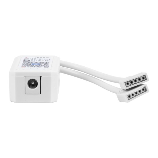 GloboStar® 73404 Ασύρματος Smart Home Wi-Fi LED RGBW Controller με 2 Εξόδους RGBW και Χειριστήριο 2.4Ghz RF DC 12V Max 144W - DC 24V Max 288W GloboStar® 73404 Ασύρματος Smart Home Wi-Fi LED RGBW Controller με 2 Εξόδους RGBW και Χειριστήριο 2.4Ghz RF DC 12V Max 144W - DC 24V Max 288W