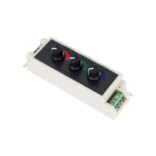GloboStar® 73419 DC RGB Dimmer Controller 3 Καναλιών DC 12V 3 x 9A 144W - Max 27A 144W - IP20 Μ13 x Π4 x Υ4.5cm - 3 Χρόνια Εγγύηση GloboStar® 73419 DC RGB Dimmer Controller 3 Καναλιών DC 12V 3 x 9A 144W - Max 27A 144W - IP20 Μ13 x Π4 x Υ4.5cm - 3 Χρόνια Εγγύηση
