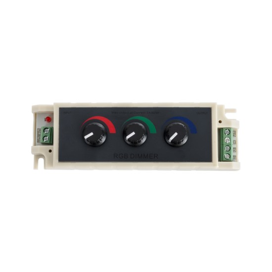 GloboStar® 73419 DC RGB Dimmer Controller 3 Καναλιών DC 12V 3 x 9A 144W - Max 27A 144W - IP20 Μ13 x Π4 x Υ4.5cm - 3 Χρόνια Εγγύηση GloboStar® 73419 DC RGB Dimmer Controller 3 Καναλιών DC 12V 3 x 9A 144W - Max 27A 144W - IP20 Μ13 x Π4 x Υ4.5cm - 3 Χρόνια Εγγύηση