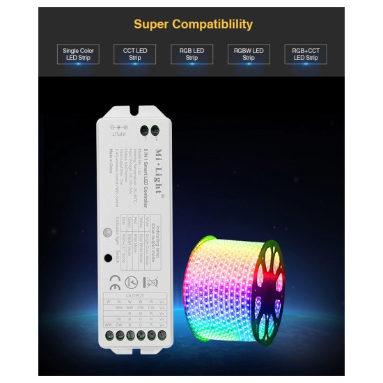 GloboStar® 73423 WL-Box1 Mi-BOXER Smart Bridge Gateway RF 2.4GHz to WiFi IEEE 802.11b/g/n DC 5V 500mA - IP20 - Μ9 x Π6.6 x Υ15cm - 5 Years Warranty GloboStar® 73423 WL-Box1 Mi-BOXER Smart Bridge Gateway RF 2.4GHz to WiFi IEEE 802.11b/g/n DC 5V 500mA - IP20 - Μ9 x Π6.6 x Υ15cm - 5 Years Warranty