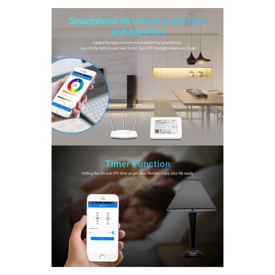 GloboStar® 73423 WL-Box1 Mi-BOXER Smart Bridge Gateway RF 2.4GHz to WiFi IEEE 802.11b/g/n DC 5V 500mA - IP20 - Μ9 x Π6.6 x Υ15cm - 5 Years Warranty GloboStar® 73423 WL-Box1 Mi-BOXER Smart Bridge Gateway RF 2.4GHz to WiFi IEEE 802.11b/g/n DC 5V 500mA - IP20 - Μ9 x Π6.6 x Υ15cm - 5 Years Warranty
