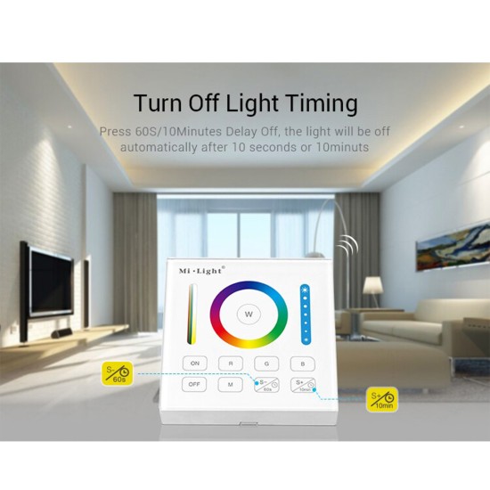 GloboStar® 73425 Mi-Light B0 LED RGBW+WW+CCT Smart Ασύρματο Χειριστήριο Αφής 2.4G RF Φορητό/Τοίχου με Μπαταρία για όλα τα Mi-Light Controller Box GloboStar® 73425 Mi-Light B0 LED RGBW+WW+CCT Smart Ασύρματο Χειριστήριο Αφής 2.4G RF Φορητό/Τοίχου με Μπαταρία για όλα τα Mi-Light Controller Box
