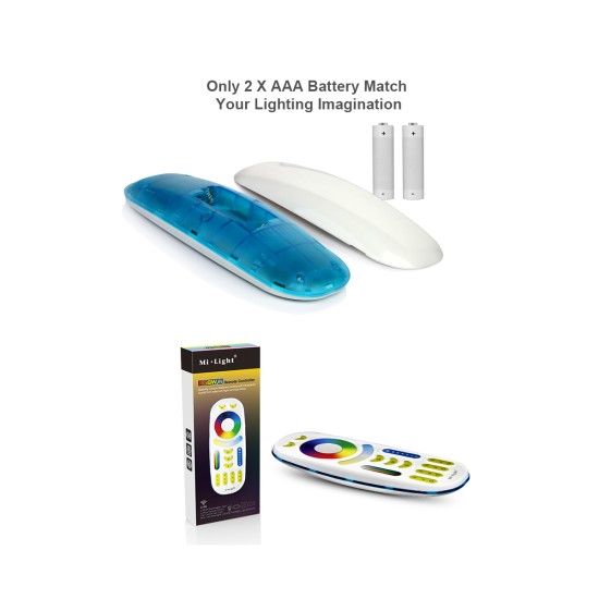 GloboStar® 73434 FUT092 Mi-Light Ασύρματο Χειριστήριο Αφής RF 2.4Ghz 4 Group για όλα τα RGBW+WW Mi-BOXER Controller DC 3V 2 x AAA - IP20 Λευκό - Μ13.7 x Π5.5 x Υ2cm - 5 Years Warranty GloboStar® 73434 FUT092 Mi-Light Ασύρματο Χειριστήριο Αφής RF 2.4Ghz 4 Group για όλα τα RGBW+WW Mi-BOXER Controller DC 3V 2 x AAA - IP20 Λευκό - Μ13.7 x Π5.5 x Υ2cm - 5 Years Warranty