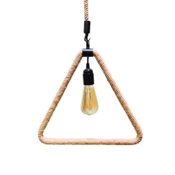 GLOBOSTAR® MALVERN 10001238 Vintage Κρεμαστό Φωτιστικό Οροφής με Ντουί 1 x E27 AC 220-240V IP20 - Μαύρο & Μπεζ - Μ37 x Π22 x Υ34cm