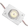 GLOBOSTAR® MODULICO 73708 Module LED 1.5W 180lm 120° DC 12V Αδιάβροχο IP65 1 x SMD3030 Chip Ψυχρό Λευκό 6000K Dimmable - Μ4 x Π3 x Υ1cm - Πακέτο 20 Τεμαχίων - 3 Χρόνια Εγγύηση