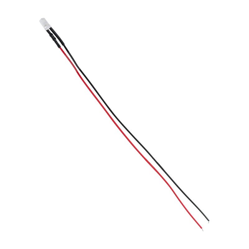 GLOBOSTAR® DIODECHIP 73730 Δίοδος LED 0.3W 30lm 90° DC 12V Αδιάβροχο IP65 Ψυχρό Λευκό 6000K Dimmable - Μ0.5 x Π0.5 x Υ20cm - Πακέτο 10 Τεμαχίων - 2 Χρόνια Εγγύηση