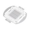 GloboStar® 73767 Υψηλής Ισχύος LED COB BRIDGELUX 30W 1500lm DC 20-24V - Μ5.5 x Π5.2 x Υ0.4cm - Κόκκινο - 2 Χρόνια Εγγύηση