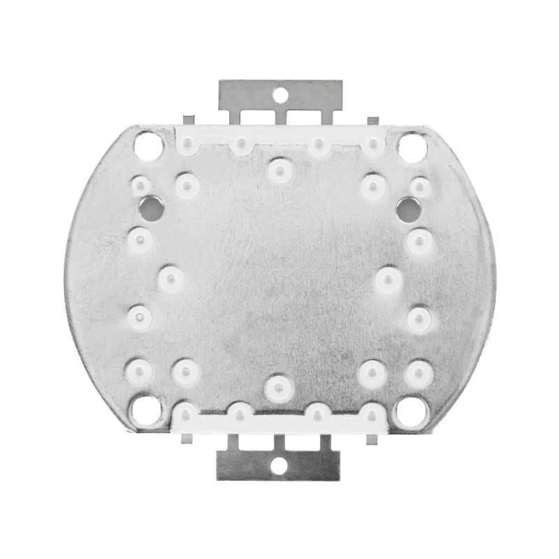 GloboStar® 73767 Υψηλής Ισχύος LED COB BRIDGELUX 30W 1500lm DC 20-24V - Μ5.5 x Π5.2 x Υ0.4cm - Κόκκινο - 2 Χρόνια Εγγύηση