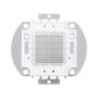 GloboStar® 73768 Υψηλής Ισχύος LED COB BRIDGELUX 50W 2500lm DC 20-24V - Μ5.6 x Π5.2 x Υ0.6cm - Κόκκινο - 2 Χρόνια Εγγύηση