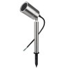 GloboStar® 75580 Προβολάκι Κήπου Καρφωτό 1xGU10 STAINLESS STEEL Αδιάβροχο IP67