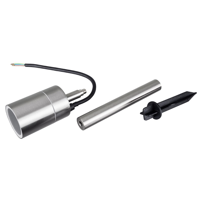 GloboStar® 75580 Προβολάκι Κήπου Καρφωτό 1xGU10 STAINLESS STEEL Αδιάβροχο IP67