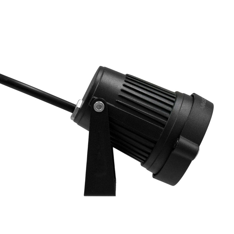 GloboStar® 75582 Προβολάκι Κήπου Καρφωτό - Δαπέδου Bridgelux COB LED 10W 1150lm 35° DC 12-24V Αδιάβροχο IP67 Φυσικό Λευκό 4500K Dimmable