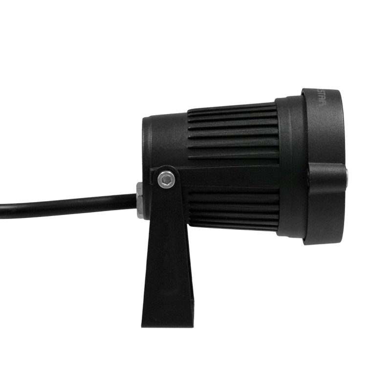 GloboStar® 75585 Προβολάκι Κήπου Καρφωτό - Δαπέδου Bridgelux COB LED 10W 1000lm 35° DC 12V Αδιάβροχο IP67 Ultra Κόκκινο Dimmable