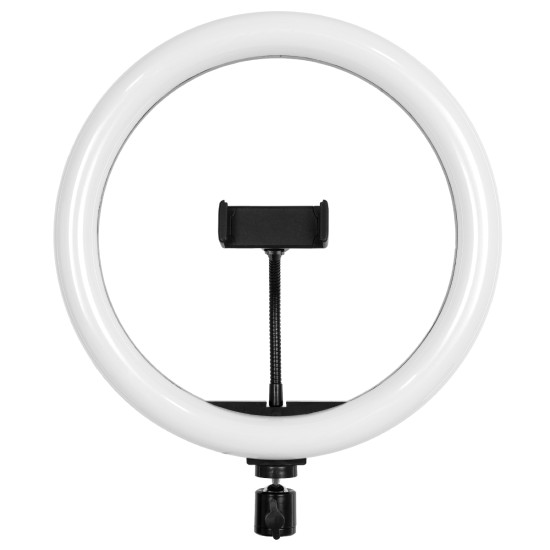 GloboStar® 75802 Professional Digital Ring Light Φ30cm LED SMD 40W 4000lm 180° DC 5V με Καλώδιο Τροφοδοσίας USB - Ενσωματωμένο Χειριστήριο Εναλλαγής Χρωμάτων & 1 Βάση Τηλεφώνου - Πολύχρωμο RGBW+WW Dimmable GloboStar® 75802 Professional Digital Ring Light Φ30cm LED SMD 40W 4000lm 180° DC 5V με Καλώδιο Τροφοδοσίας USB - Ενσωματωμένο Χειριστήριο Εναλλαγής Χρωμάτων & 1 Βάση Τηλεφώνου - Πολύχρωμο RGBW+WW Dimmable