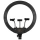 GloboStar® 75805 Professional Digital Ring Light Φ46cm LED SMD 70W 7000lm 180° AC 230V με Καλώδιο Τροφοδοσίας Πρίζας - Ασύρματο Χειριστήριο RF 2.4Ghz Εναλλαγής Χρωμάτων & 3 Βάσεις Τηλεφώνου - Πολύχρωμο RGBW+WW Dimmable GloboStar® 75805 Professional Digital Ring Light Φ46cm LED SMD 70W 7000lm 180° AC 230V με Καλώδιο Τροφοδοσίας Πρίζας - Ασύρματο Χειριστήριο RF 2.4Ghz Εναλλαγής Χρωμάτων & 3 Βάσεις Τηλεφώνου - Πολύχρωμο RGBW+WW Dimmable