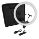 GloboStar® 75805 Professional Digital Ring Light Φ46cm LED SMD 70W 7000lm 180° AC 230V με Καλώδιο Τροφοδοσίας Πρίζας - Ασύρματο Χειριστήριο RF 2.4Ghz Εναλλαγής Χρωμάτων & 3 Βάσεις Τηλεφώνου - Πολύχρωμο RGBW+WW Dimmable GloboStar® 75805 Professional Digital Ring Light Φ46cm LED SMD 70W 7000lm 180° AC 230V με Καλώδιο Τροφοδοσίας Πρίζας - Ασύρματο Χειριστήριο RF 2.4Ghz Εναλλαγής Χρωμάτων & 3 Βάσεις Τηλεφώνου - Πολύχρωμο RGBW+WW Dimmable