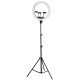 GloboStar® 75805 Professional Digital Ring Light Φ46cm LED SMD 70W 7000lm 180° AC 230V με Καλώδιο Τροφοδοσίας Πρίζας - Ασύρματο Χειριστήριο RF 2.4Ghz Εναλλαγής Χρωμάτων & 3 Βάσεις Τηλεφώνου - Πολύχρωμο RGBW+WW Dimmable GloboStar® 75805 Professional Digital Ring Light Φ46cm LED SMD 70W 7000lm 180° AC 230V με Καλώδιο Τροφοδοσίας Πρίζας - Ασύρματο Χειριστήριο RF 2.4Ghz Εναλλαγής Χρωμάτων & 3 Βάσεις Τηλεφώνου - Πολύχρωμο RGBW+WW Dimmable