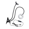 GloboStar® 75809 Professional Digital Ring Light Φ9cm LED SMD 10W 1000lm 180° DC 5V με Καλώδιο Τροφοδοσίας USB - Ενσωματωμένο Χειριστήριο Εναλλαγής Χρωμάτων & 1 Βάση Τηλεφώνου - CCT Θερμό Λευκό 3000K - Φυσικό Λευκό 4500K - Ψυχρό Λευκό 6000K Dimmable Μ