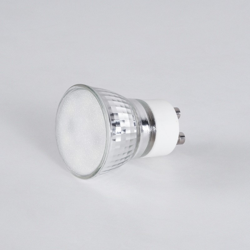 GloboStar® 76006 Σποτ LED GU10 MR11 4W 400lm 120° AC 220-240V με Λευκό Γαλακτερό Γυαλί Ψυχρό Λευκό 6000K - 2 Χρόνια Εγγύηση