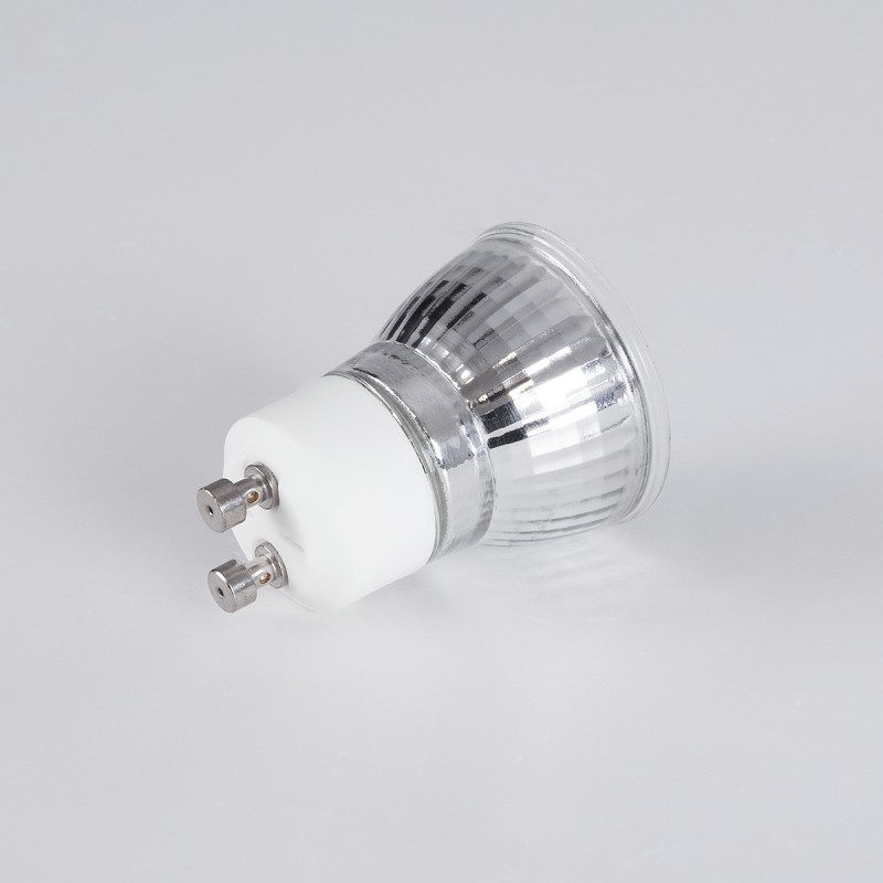 GloboStar® 76006 Σποτ LED GU10 MR11 4W 400lm 120° AC 220-240V με Λευκό Γαλακτερό Γυαλί Ψυχρό Λευκό 6000K - 2 Χρόνια Εγγύηση