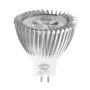 GLOBOSTAR® TRIBOO 76021 Σποτ GU5.3 MR16 LED 3W 280lm 30° DC 12V IP20 Φυσικό Λευκό 4500K - Μ5 x Π5 x Υ5.2cm - 3 Χρόνια Εγγύηση