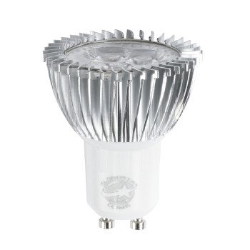 GLOBOSTAR® TRIBOO 76041 Σποτ GU10 MR16 LED 3W 280lm 45° AC 220-240V IP20 Φυσικό Λευκό 4500K Dimmable - Μ5 x Π5 x Υ5.5cm - 3 Χρόνια Εγγύηση