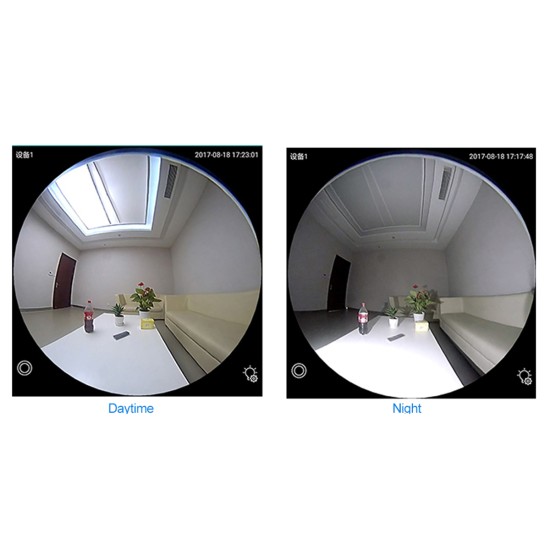 GloboStar® 76073 WIFI 2.4G IP CAMERA 2.0MP 1080P - Έξυπνη Κρυφή IP Κάμερα WiFi 1080P Fish Eye 360° 3W LED σε Σχήμα Λάμπας με Ντουί και Βάση E27 Smart Home GloboStar® 76073 WIFI 2.4G IP CAMERA 2.0MP 1080P - Έξυπνη Κρυφή IP Κάμερα WiFi 1080P Fish Eye 360° 3W LED σε Σχήμα Λάμπας με Ντουί και Βάση E27 Smart Home