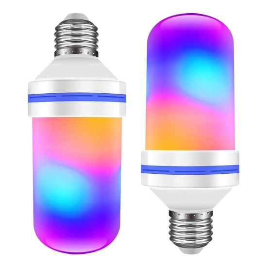 GloboStar® 76076 Λάμπα E27 TUBULAR Διακοσμητική LED 9W 450lm 320° AC 85-265V με 4 Λειτουργίες Εφέ RGB Φλόγας και Αναστροφή RGB Φλόγας GloboStar® 76076 Λάμπα E27 TUBULAR Διακοσμητική LED 9W 450lm 320° AC 85-265V με 4 Λειτουργίες Εφέ RGB Φλόγας και Αναστροφή RGB Φλόγας