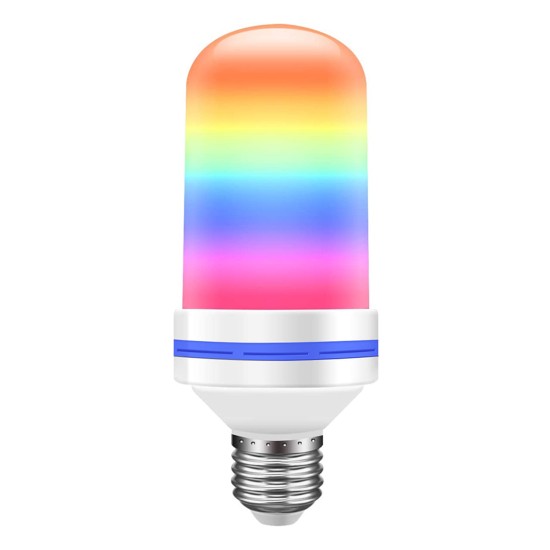 GloboStar® 76076 Λάμπα E27 TUBULAR Διακοσμητική LED 9W 450lm 320° AC 85-265V με 4 Λειτουργίες Εφέ RGB Φλόγας και Αναστροφή RGB Φλόγας GloboStar® 76076 Λάμπα E27 TUBULAR Διακοσμητική LED 9W 450lm 320° AC 85-265V με 4 Λειτουργίες Εφέ RGB Φλόγας και Αναστροφή RGB Φλόγας