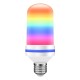 GloboStar® 76076 Λάμπα E27 TUBULAR Διακοσμητική LED 9W 450lm 320° AC 85-265V με 4 Λειτουργίες Εφέ RGB Φλόγας και Αναστροφή RGB Φλόγας GloboStar® 76076 Λάμπα E27 TUBULAR Διακοσμητική LED 9W 450lm 320° AC 85-265V με 4 Λειτουργίες Εφέ RGB Φλόγας και Αναστροφή RGB Φλόγας