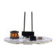 GloboStar® 76102 Λάμπα G4 Back Pin LED 12 SMD 5630 4.5W 8V-32V 450lm 120° Ψυχρό Λευκό 6000K Dimmable