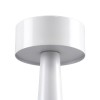 GloboStar® BELLA 76502 Μοντέρνο Επιτραπέζιο Φωτιστικό Πορτατίφ LED 1.5W 105lm 120° DC 5V Επαναφορτιζόμενο με Μπαταρία Li-ion 1800mAh - Διακόπτη Αφής με 3 Εντάσεις Φωτισμού Θερμό Λευκό 2700K Dimmable - Φ9 x 21cm - Λευκό