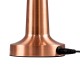 GloboStar® BELLA 76505 Μοντέρνο Επιτραπέζιο Φωτιστικό Πορτατίφ LED 1.5W 105lm 120° DC 5V Επαναφορτιζόμενο με Μπαταρία Li-ion 1800mAh - Διακόπτη Αφής με 3 Εντάσεις Φωτισμού Θερμό Λευκό 2700K Dimmable - Φ9 x 21cm - Χάλκινο