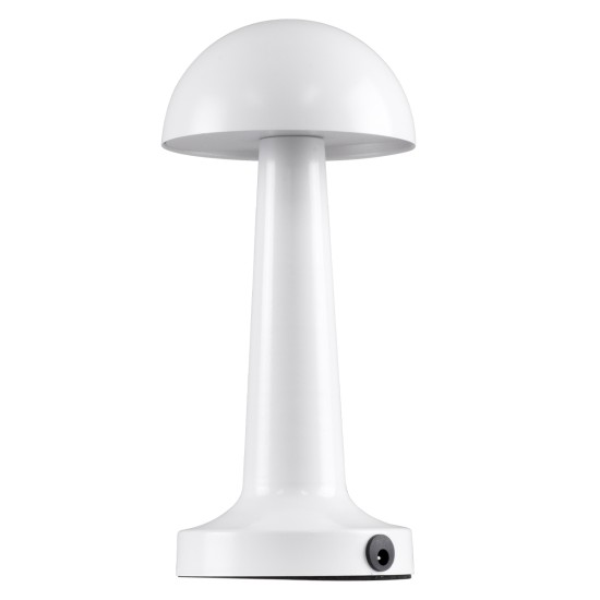 GloboStar® COCO 76508 Επαναφορτιζόμενο Επιτραπέζιο Φωτιστικό Πορτατίφ LED 1.5W 105lm 120° DC 5V IP44 Θερμό Λευκό 2700K Dimmable Λευκό Αλουμίνιο - Μ10 x Π10 x Υ22cm - 2 Xρόνια Εγγύηση GloboStar® COCO 76508 Μοντέρνο Επιτραπέζιο Φωτιστικό Πορτατίφ LED 1.5W 105lm 120° DC 5V Επαναφορτιζόμενο με Μπαταρία 1800mAh - Διακόπτη Αφής με 3 Εντάσεις Φωτισμού Θερμό Λευκό 2700K Dimmable - Φ10 x 22cm - Λευκό