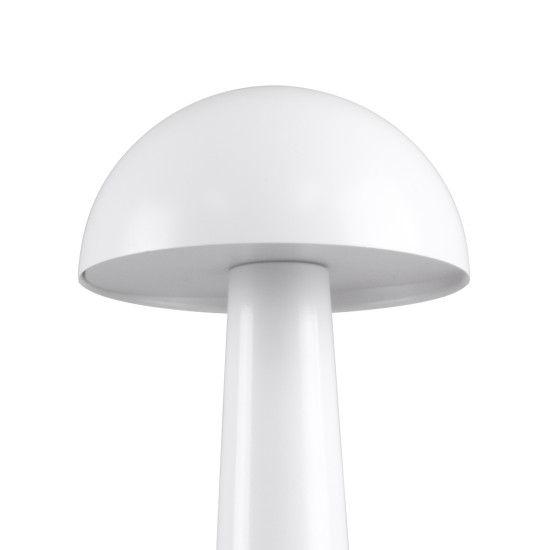 GloboStar® COCO 76508 Επαναφορτιζόμενο Επιτραπέζιο Φωτιστικό Πορτατίφ LED 1.5W 105lm 120° DC 5V IP44 Θερμό Λευκό 2700K Dimmable Λευκό Αλουμίνιο - Μ10 x Π10 x Υ22cm - 2 Xρόνια Εγγύηση GloboStar® COCO 76508 Μοντέρνο Επιτραπέζιο Φωτιστικό Πορτατίφ LED 1.5W 105lm 120° DC 5V Επαναφορτιζόμενο με Μπαταρία 1800mAh - Διακόπτη Αφής με 3 Εντάσεις Φωτισμού Θερμό Λευκό 2700K Dimmable - Φ10 x 22cm - Λευκό