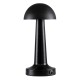 GloboStar® COCO 76509 Επαναφορτιζόμενο Επιτραπέζιο Φωτιστικό Πορτατίφ LED 1.5W 105lm 120° DC 5V IP44 Θερμό Λευκό 2700K Dimmable Μαύρο Αλουμίνιο - Μ10 x Π10 x Υ22cm - 2 Xρόνια Εγγύηση GloboStar® COCO 76509 Μοντέρνο Επιτραπέζιο Φωτιστικό Πορτατίφ LED 1.5W 105lm 120° DC 5V Επαναφορτιζόμενο με Μπαταρία Li-ion 1800mAh - Διακόπτη Αφής με 3 Εντάσεις Φωτισμού Θερμό Λευκό 2700K Dimmable - Φ10 x 22cm - Μαύρο