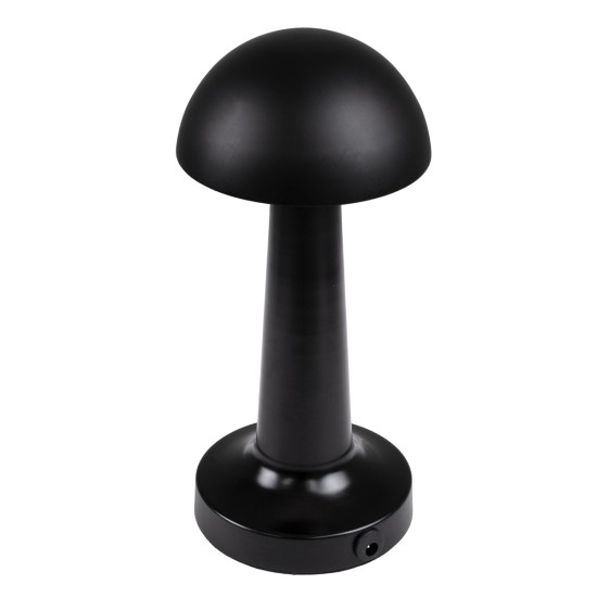GloboStar® COCO 76509 Επαναφορτιζόμενο Επιτραπέζιο Φωτιστικό Πορτατίφ LED 1.5W 105lm 120° DC 5V IP44 Θερμό Λευκό 2700K Dimmable Μαύρο Αλουμίνιο - Μ10 x Π10 x Υ22cm - 2 Xρόνια Εγγύηση GloboStar® COCO 76509 Μοντέρνο Επιτραπέζιο Φωτιστικό Πορτατίφ LED 1.5W 105lm 120° DC 5V Επαναφορτιζόμενο με Μπαταρία Li-ion 1800mAh - Διακόπτη Αφής με 3 Εντάσεις Φωτισμού Θερμό Λευκό 2700K Dimmable - Φ10 x 22cm - Μαύρο