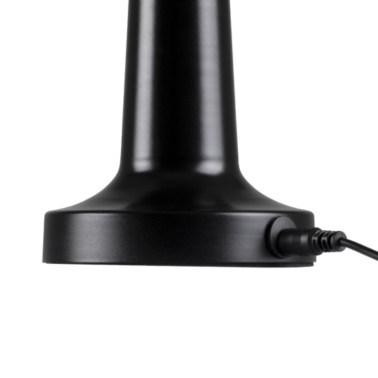GloboStar® COCO 76509 Επαναφορτιζόμενο Επιτραπέζιο Φωτιστικό Πορτατίφ LED 1.5W 105lm 120° DC 5V IP44 Θερμό Λευκό 2700K Dimmable Μαύρο Αλουμίνιο - Μ10 x Π10 x Υ22cm - 2 Xρόνια Εγγύηση GloboStar® COCO 76509 Μοντέρνο Επιτραπέζιο Φωτιστικό Πορτατίφ LED 1.5W 105lm 120° DC 5V Επαναφορτιζόμενο με Μπαταρία Li-ion 1800mAh - Διακόπτη Αφής με 3 Εντάσεις Φωτισμού Θερμό Λευκό 2700K Dimmable - Φ10 x 22cm - Μαύρο
