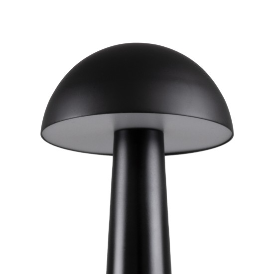GloboStar® COCO 76509 Επαναφορτιζόμενο Επιτραπέζιο Φωτιστικό Πορτατίφ LED 1.5W 105lm 120° DC 5V IP44 Θερμό Λευκό 2700K Dimmable Μαύρο Αλουμίνιο - Μ10 x Π10 x Υ22cm - 2 Xρόνια Εγγύηση GloboStar® COCO 76509 Μοντέρνο Επιτραπέζιο Φωτιστικό Πορτατίφ LED 1.5W 105lm 120° DC 5V Επαναφορτιζόμενο με Μπαταρία Li-ion 1800mAh - Διακόπτη Αφής με 3 Εντάσεις Φωτισμού Θερμό Λευκό 2700K Dimmable - Φ10 x 22cm - Μαύρο
