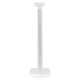 GloboStar® FIARIA 76531 Μοντέρνο Επιτραπέζιο Φωτιστικό Πορτατίφ LED 5W 500lm 180° DC 5V - με Ασύρματη Φόρτιση - Wireless Charger - Διακόπτη Αφής - CCT Θερμό Λευκό 2700K - Φυσικό Λευκό 4500K - Ψυχρό Λευκό 6000K Dimmable - Μ25 x Π10.5 x Υ35.5 - Λευκό