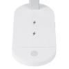 GloboStar® FIARIA 76531 Μοντέρνο Επιτραπέζιο Φωτιστικό Πορτατίφ LED 5W 500lm 180° DC 5V - με Ασύρματη Φόρτιση - Wireless Charger - Διακόπτη Αφής - CCT Θερμό Λευκό 2700K - Φυσικό Λευκό 4500K - Ψυχρό Λευκό 6000K Dimmable - Μ25 x Π10.5 x Υ35.5 - Λευκό