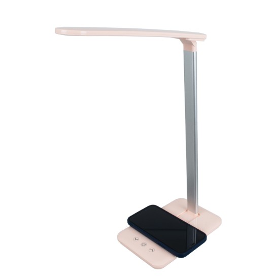GLOBOSTAR® ONO 76533 Μοντέρνο Επιτραπέζιο Φωτιστικό Γραφείου με Ασύρματη Φόρτιση 10W 2A LED 3.5W 350lm 120° DC 5V με USB-C IP20 Ρυθμιζόμενο Λευκό CCT με Αφή 2700K/4500K/6000K Dimmable - Sanan SMD Chip - Μαύρο - Μ18 x Π12 x Υ36cm - 2 Χρόνια Εγγύηση GLOBOSTAR® ONO 76533 Μοντέρνο Επιτραπέζιο Φωτιστικό Γραφείου με Ασύρματη Φόρτιση 10W 2A LED 3.5W 350lm 120° DC 5V με USB-C IP20 Ρυθμιζόμενο Λευκό CCT με Αφή 2700K/4500K/6000K Dimmable - Sanan SMD Chip - Μαύρο - Μ18 x Π12 x Υ36cm - 2 Χρόνια Εγγύηση