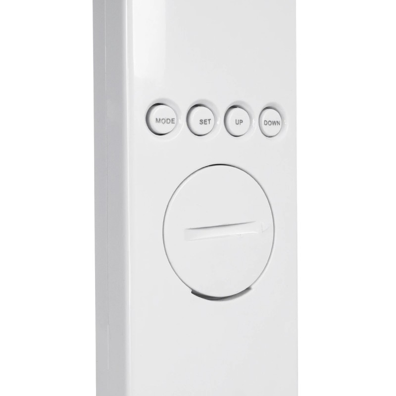 GLOBOSTAR® ZENTIME 76554 Μοντέρνο Επιτραπέζιο Φωτιστικό Γραφείου με Ασύρματη Φόρτιση 15W 3A & Ψηφιακό Ρολόι LED 3.5W 350lm 120° DC 5V με USB-C IP20 Ρυθμιζόμενο Λευκό CCT με Αφή 2700K/4500K/6000K Dimmable - Sanan SMD Chip - Μαύρο - Μ19.5 x Π14.5 x Υ38.