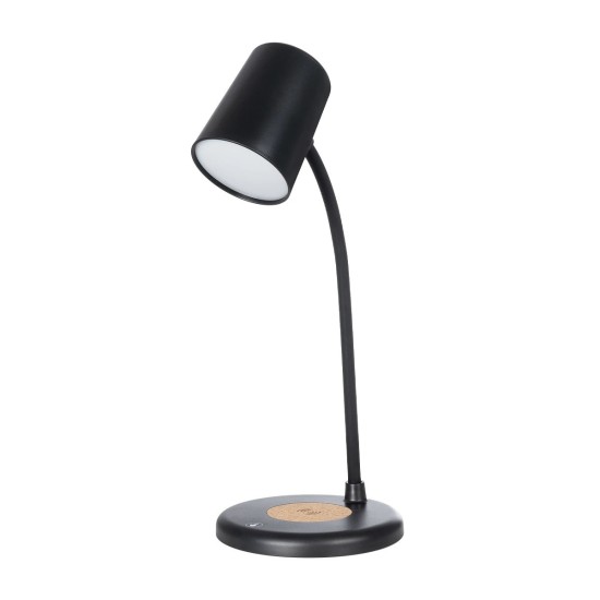 GLOBOSTAR® LUCORA 76556 Μοντέρνο Επιτραπέζιο Φωτιστικό Γραφείου με Ασύρματη Φόρτιση 10W 2A & 4W Bluetooth Ηχείο LED 3W 300lm 120° DC 5V με USB-C IP20 Ρυθμιζόμενο Λευκό CCT με Αφή 2700K/4500K/6000K Dimmable - Sanan SMD Chip - Μαύρο - Μ12 x Π12 x Υ32cm GLOBOSTAR® LUCORA 76556 Μοντέρνο Επιτραπέζιο Φωτιστικό Γραφείου με Ασύρματη Φόρτιση 10W 2A & 4W Bluetooth Ηχείο LED 3W 300lm 120° DC 5V με USB-C IP20 Ρυθμιζόμενο Λευκό CCT με Αφή 2700K/4500K/6000K Dimmable - Sanan SMD Chip - Μαύρο - Μ12 x Π12 x Υ32cm