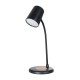 GLOBOSTAR® LUCORA 76556 Μοντέρνο Επιτραπέζιο Φωτιστικό Γραφείου με Ασύρματη Φόρτιση 10W 2A & 4W Bluetooth Ηχείο LED 3W 300lm 120° DC 5V με USB-C IP20 Ρυθμιζόμενο Λευκό CCT με Αφή 2700K/4500K/6000K Dimmable - Sanan SMD Chip - Μαύρο - Μ12 x Π12 x Υ32cm GLOBOSTAR® LUCORA 76556 Μοντέρνο Επιτραπέζιο Φωτιστικό Γραφείου με Ασύρματη Φόρτιση 10W 2A & 4W Bluetooth Ηχείο LED 3W 300lm 120° DC 5V με USB-C IP20 Ρυθμιζόμενο Λευκό CCT με Αφή 2700K/4500K/6000K Dimmable - Sanan SMD Chip - Μαύρο - Μ12 x Π12 x Υ32cm