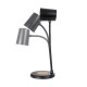 GLOBOSTAR® LUCORA 76556 Μοντέρνο Επιτραπέζιο Φωτιστικό Γραφείου με Ασύρματη Φόρτιση 10W 2A & 4W Bluetooth Ηχείο LED 3W 300lm 120° DC 5V με USB-C IP20 Ρυθμιζόμενο Λευκό CCT με Αφή 2700K/4500K/6000K Dimmable - Sanan SMD Chip - Μαύρο - Μ12 x Π12 x Υ32cm GLOBOSTAR® LUCORA 76556 Μοντέρνο Επιτραπέζιο Φωτιστικό Γραφείου με Ασύρματη Φόρτιση 10W 2A & 4W Bluetooth Ηχείο LED 3W 300lm 120° DC 5V με USB-C IP20 Ρυθμιζόμενο Λευκό CCT με Αφή 2700K/4500K/6000K Dimmable - Sanan SMD Chip - Μαύρο - Μ12 x Π12 x Υ32cm