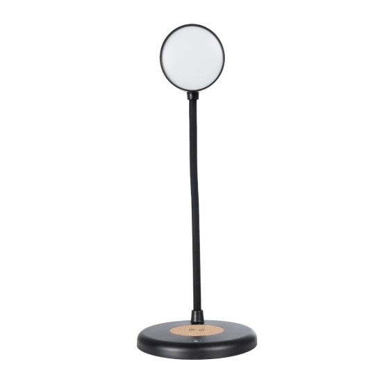 GLOBOSTAR® LUCORA 76556 Μοντέρνο Επιτραπέζιο Φωτιστικό Γραφείου με Ασύρματη Φόρτιση 10W 2A & 4W Bluetooth Ηχείο LED 3W 300lm 120° DC 5V με USB-C IP20 Ρυθμιζόμενο Λευκό CCT με Αφή 2700K/4500K/6000K Dimmable - Sanan SMD Chip - Μαύρο - Μ12 x Π12 x Υ32cm GLOBOSTAR® LUCORA 76556 Μοντέρνο Επιτραπέζιο Φωτιστικό Γραφείου με Ασύρματη Φόρτιση 10W 2A & 4W Bluetooth Ηχείο LED 3W 300lm 120° DC 5V με USB-C IP20 Ρυθμιζόμενο Λευκό CCT με Αφή 2700K/4500K/6000K Dimmable - Sanan SMD Chip - Μαύρο - Μ12 x Π12 x Υ32cm