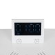 GLOBOSTAR® OLDY 76557 Μοντέρνο Επιτραπέζιο Φωτιστικό Γραφείου με Ασύρματη Φόρτιση 15W 3A, 5W Bluetooth Ηχείο & Ψηφιακό Ρολόι LED 3W 300lm 120° DC 5V με USB-C IP20 Ρυθμιζόμενο Λευκό CCT με Αφή 2700K/4500K/6000K Dimmable - Sanan SMD Chip - Λευκό - Μ13 x GLOBOSTAR® OLDY 76557 Μοντέρνο Επιτραπέζιο Φωτιστικό Γραφείου με Ασύρματη Φόρτιση 15W 3A, 5W Bluetooth Ηχείο & Ψηφιακό Ρολόι LED 3W 300lm 120° DC 5V με USB-C IP20 Ρυθμιζόμενο Λευκό CCT με Αφή 2700K/4500K/6000K Dimmable - Sanan SMD Chip - Λευκό - Μ13 x